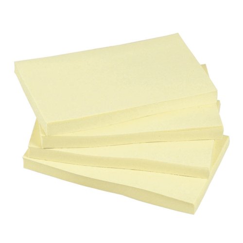 Repositionable Note 76x127mm Yellow