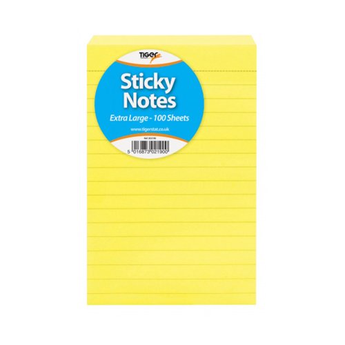 Large Sticky Notes Ruled (100 Sheets)