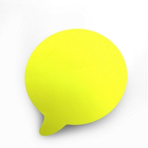 Sticky Note Speech Bubble 70x73mm (100 Sheets)