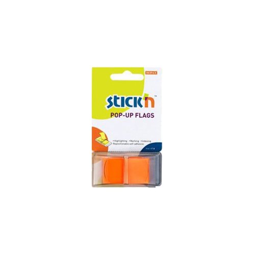 Pop-Up Repositionable Tabs Orange (Pack 50)