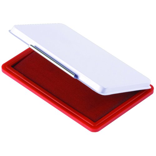 Stamp Pad 110x70mm Red