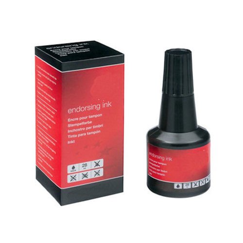 Endorsing Ink Bottle 28ml Black