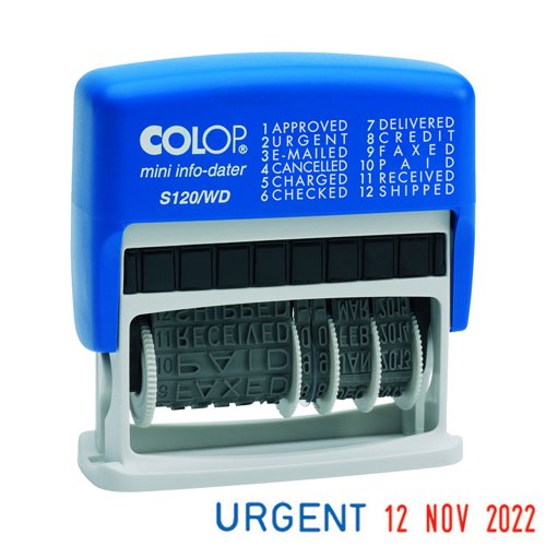 COLOP Dial-A-Phrase-Dater S120/WD 104960