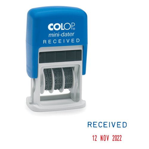 COLOP Mini Dater Stamp RECEIVED S160/L1 105098