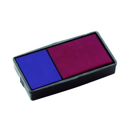 Trodat Replacement Ink Pad Blue/Red (Pack 2) 83541