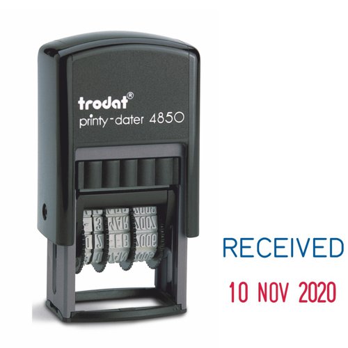 Trodat Printy 4850 L1 Dater RECEIVED 76313