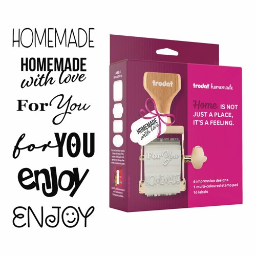 Trodat Craft Stamp Set Homemade 205071