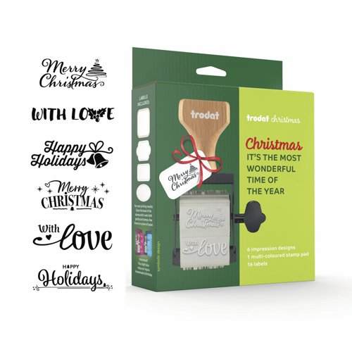 Trodat Craft Stamp Set Christmas 205143