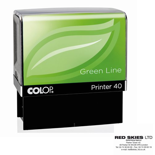 COLOP Printer 40 Green Line Custom Stamp (Redemption Voucher) C144841V