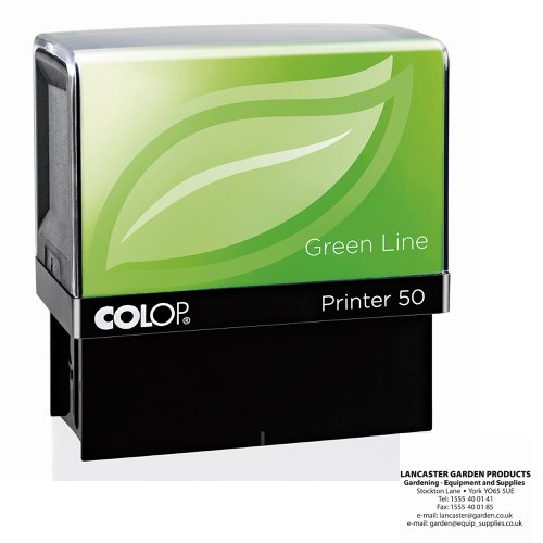 COLOP Printer 50 Green Line Custom Stamp (Redemption Voucher) C147284V