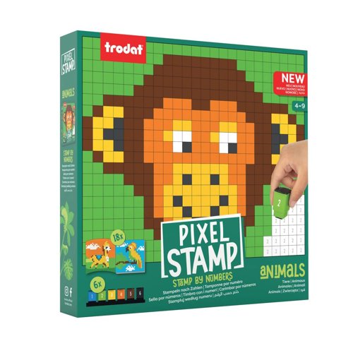 Trodat Pixel Stamp Set Animals 215658