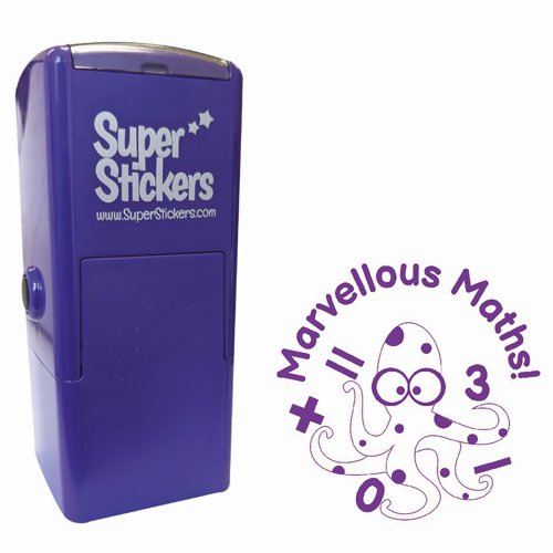 Trodat Education Marking Stamp 23x23mm Marvellous Maths Symbols 180721