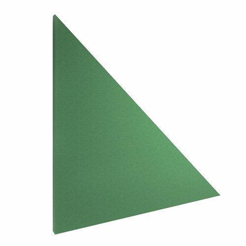 Piano Acoustic Wall Tile Triangle 1195x50x1195mm Made to Order Fabric PWT-50-2