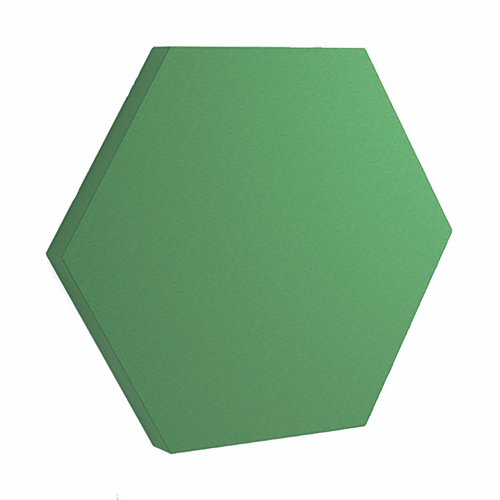 Piano Acoustic Wall Tile Hexagon 595x50x415mm Made to Order Fabric PWH-50-1