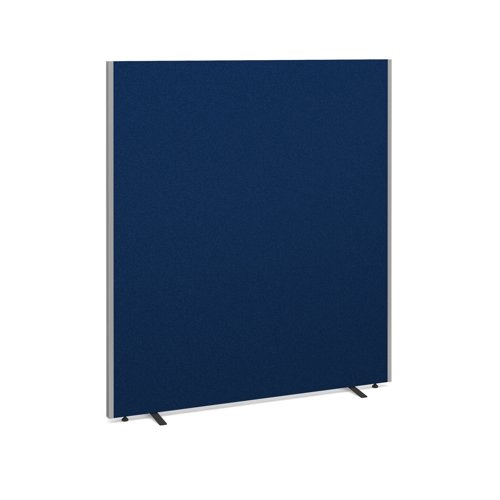 Floor Office Screen 1400x1200mm Blue 214-B