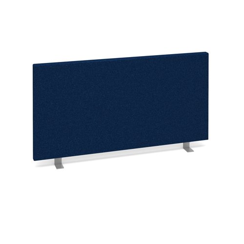 Straight Desktop Screen 800x400mm Blue ES800S-B
