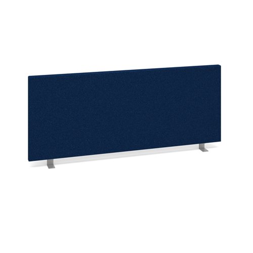 Straight Desktop Screen 1000x400mm Blue ES1000S-B