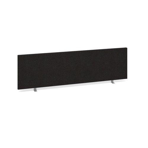 Straight Desktop Screen 1400x400mm Black ES1400S-K