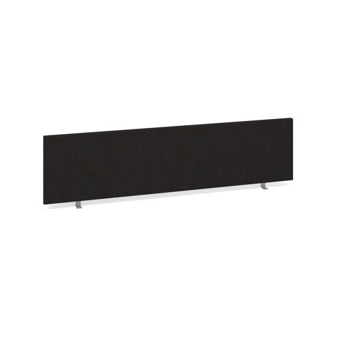 Straight Desktop Screen 1600x400mm Black ES1600S-K