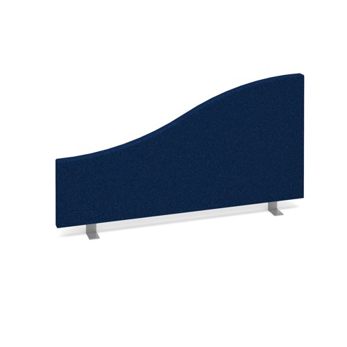 Wave Desktop Screen 800x400mm Blue ES800W-B