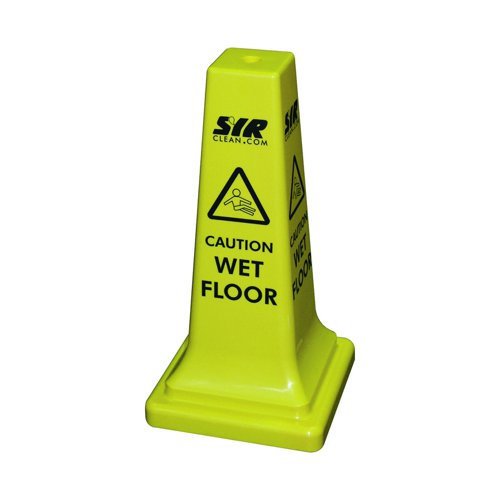 Caution Slippery Surface Cone