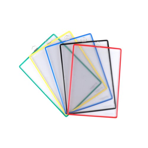 Djois Hanging Pockets A4 Assorted (Pack 5) TAD154509
