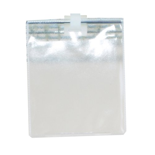 Beaverswood Industrial Strength Pocket Clip-On 110x110mm Clear (Pack 50) CP1111/50