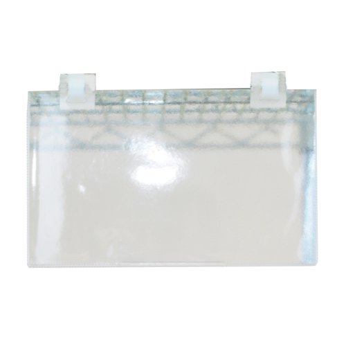 Beaverswood Industrial Strength Pocket Clip-On 110x215mm Clear (Pack 10) CP1122/10