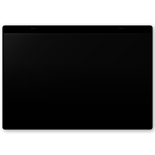 Beaverswood Rainbow Pocket Tie-On 310x215mm A4 Landscape Black (Pack 10) CTP4HBK/10