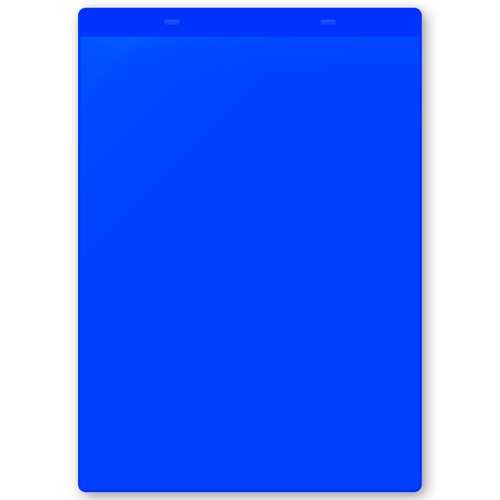Beaverswood Rainbow Pocket Tie-On 220x310mm A4 Portrait Blue (Pack 10) CTP4VB/10