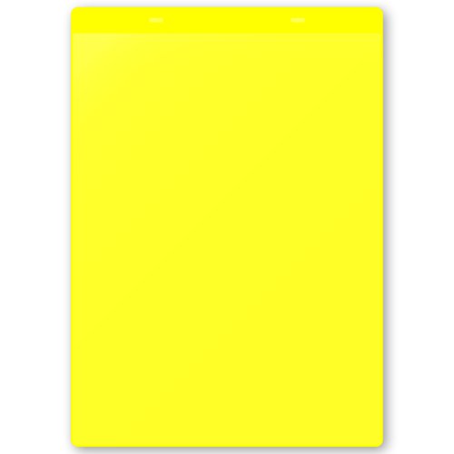 Beaverswood Rainbow Pocket Tie-On 220x310mm A4 Portrait Yellow (Pack 10) CTP4VY/10