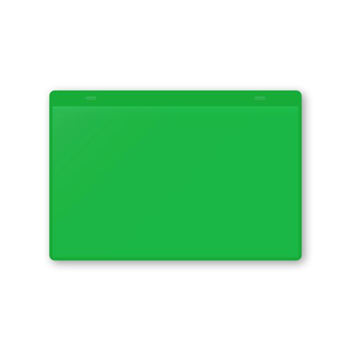 Beaverswood Rainbow Pocket Tie-On 230x155mm A5 Landscape Green (Pack 10) CTP5HG/10