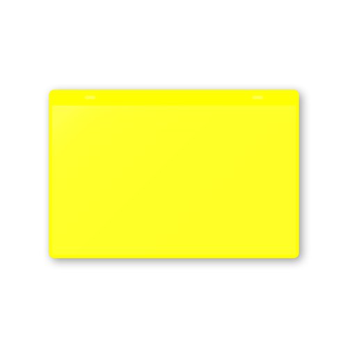 Beaverswood Rainbow Pocket Tie-On 230x155mm A5 Landscape Yellow (Pack 10) CTP5HY/10