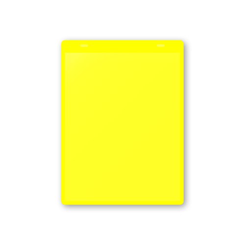 Beaverswood Rainbow Pocket Tie-On 160x215mm A5 Portrait Yellow (Pack 10) CTP5VY/10