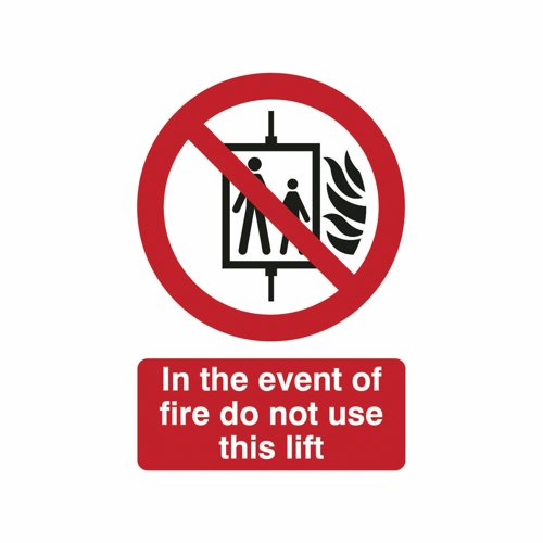 Do Not Use This Lift Sign A5 PVC