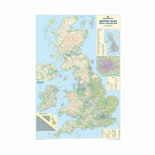 Map Marketing British Isles Motoring Map BIM