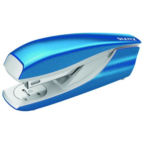 Leitz NeXXt WOW Metal Stapler 30 Sheet Blue 55021036