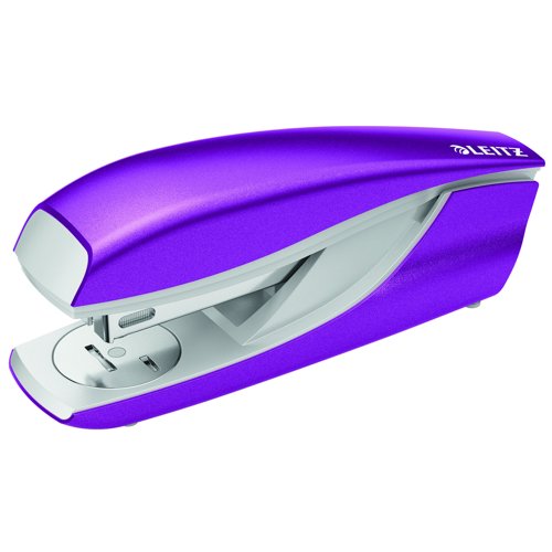 Leitz NeXXt WOW Metal Stapler 30 Sheet Purple 55021062
