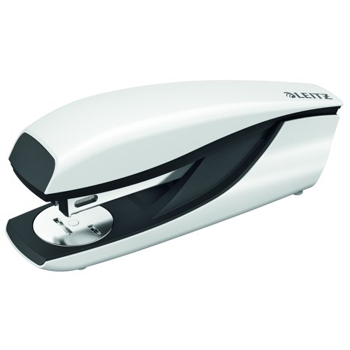 Leitz NeXXt WOW Metal Stapler 30 Sheet White Pearl 55021001