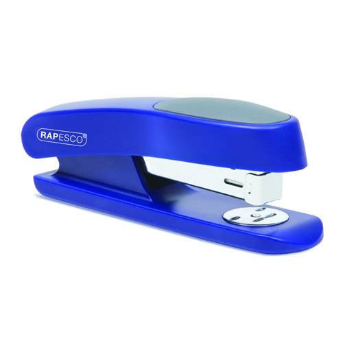 Rapesco Sting Ray Half-Strip Stapler Blue RR7260L3