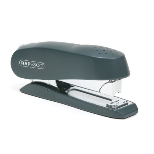 Rapesco Luna 727 Half Strip Stapler Charcoal 0238