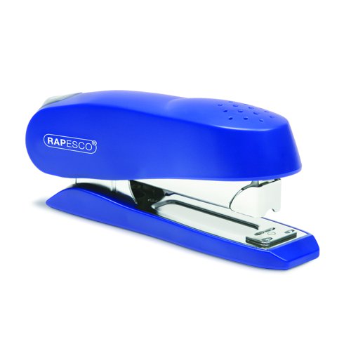 Rapesco Luna 727 Half Strip Stapler Blue 0237