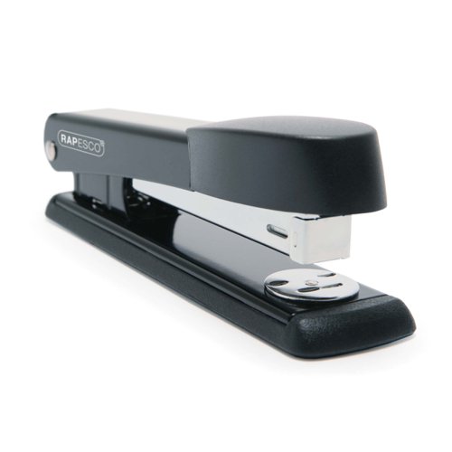 Rapesco Germ-Savvy Marlin Metal Full Strip Stapler Black R54500B2