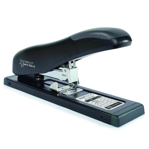 Rapesco Germ-Savvy ECO HD-100 Heavy Duty Stapler Black 1276