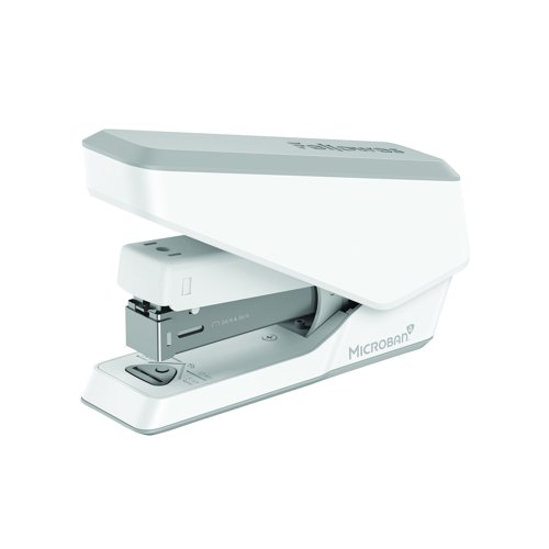 Fellowes LX840 Jam Free Half Strip Manual Stapler White 5011701