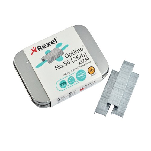 Rexel Optima No.56 26/6 Staples (Pack 3750) 2102496