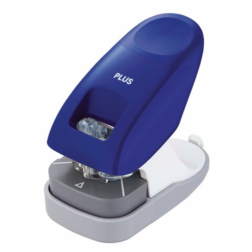 PLUS Staple-Free Desk Stapler Blue 31260