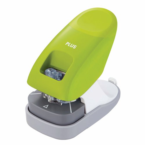 PLUS Staple-Free Desk Stapler Green 31261