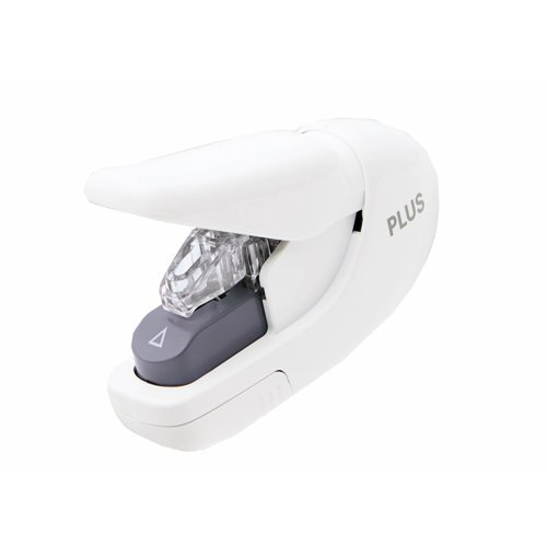 PLUS Staple-Free Stapler White 31145