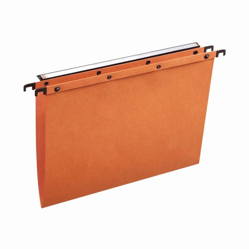 Elba Ultimate AZO Suspension File Foolscap Standard Capacity Orange (Pack 25) 100330312